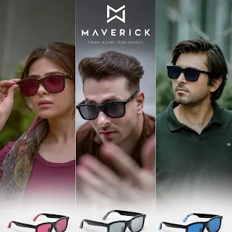 Maverick, front three-quarter view